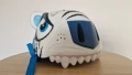 Детска велосипедна каска 3D 49-55 см, 2-7 години, Бял тигър, снимка 1