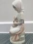 NAO Lladro Zaphir статуетка 20см/НАО ЛАДРО ЗАФИР испанска порцеланова фигура/момиче със заек, снимка 2