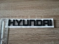 Надпис Hyundai черен гланц, снимка 6