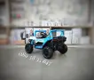 ТОП ЦЕНА!НОВО!Акумулаторен джип/UTV Gobi Go BLUE с 12 V батерия,USB,функция люлеене,дистанцинно, снимка 8