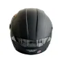 Каска за мотор с очила и визьор, Шлем за скутер, черен- Мат, снимка 2
