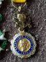 Златна 18 карата МИНИАТУРА с ДИАМАНТИ ордени Легиона и военен 1870 злато, снимка 11