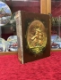 ръчно рисувана Френска дървена кутия - книга, снимка 1
