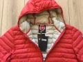 НОВО оригинално червено пухено яке COLMAR размер 56 / XL от Италия, снимка 6