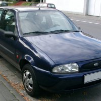  Задно стъкло за FORD Fiesta от 1995 до 1999 година, снимка 1 - Автомобили и джипове - 36188813