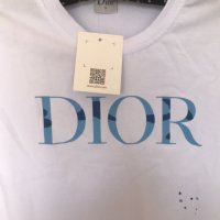 Стилна тениска оригинал Dior, снимка 1 - Тениски - 40913393