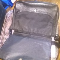 Guess мъжка чанта маркова за през рамо лаптоп естествена кожа -промазан плат 37х27х9см като нова, снимка 10 - Чанти - 39245090