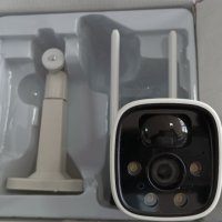 Соларна безжична водоустойчива камера WI FI 5MP iCSee LED осветяване, снимка 4 - IP камери - 41118644