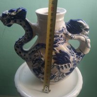 порцеланов чайник, снимка 2 - Антикварни и старинни предмети - 40056328