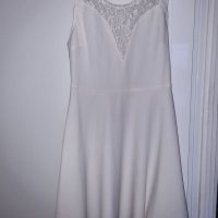 Бяла рокля , снимка 1 - Рокли - 38943867