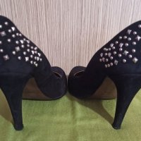 Дамски официални обувки Fiorella Rubino, N:40, изк.велур, снимка 3 - Дамски елегантни обувки - 38960068