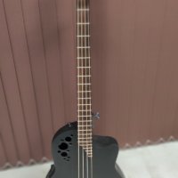 Бас китара   Ovation Elite TX Mid Depth Acoustic-Electric Bass Black, снимка 6 - Китари - 36012263