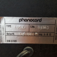 Phonokord 4060-B, снимка 7 - Тонколони - 36488439
