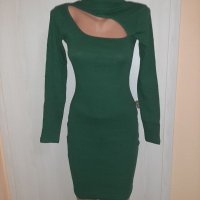 Нова зелена рокля , снимка 1 - Рокли - 41327018
