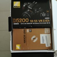 Камера Nikon D5200+обектив Nikkor 18-200 мм, снимка 2 - Фотоапарати - 34255663