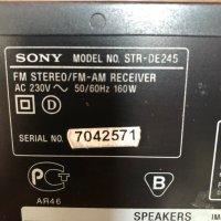 Ресивър" Sony STR-DE245", снимка 4 - Ресийвъри, усилватели, смесителни пултове - 40932560