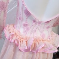 Розова детска рокля за спортни танци, снимка 7 - Детски рокли и поли - 44421226