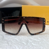 Fendi 2022 дамски слънчеви очила маска с лого, снимка 4 - Слънчеви и диоптрични очила - 36093033