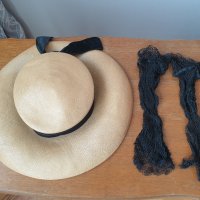 Стара ретро шапка със стари плетени ръкавици, снимка 5 - Антикварни и старинни предмети - 41067835