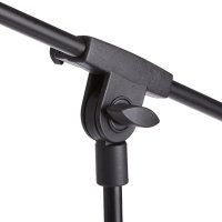 Стойка за микрофон Amazon Basics TMS130 Регулируема триножна стойка за микрофон с подвижно рамо, снимка 4 - Друго търговско оборудване - 41209125