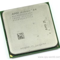 Процесор за компютър AMD athlon 64 ada3000aik4bx 3000+ Socket 754 2Ghz, снимка 1 - Процесори - 41855538