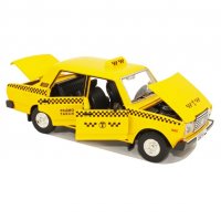 Метални колички: Lada 2107 Taxi - 1:24 (Лада Такси), снимка 4 - Колекции - 35734464