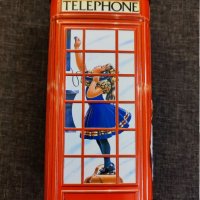 Тенекиена касичка, английска телефонна кабина. , снимка 4 - Колекции - 34769069