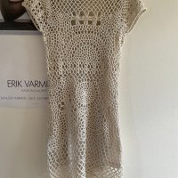 Уникална плетена рокля Zara, снимка 1 - Рокли - 35862429
