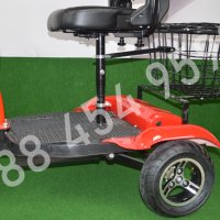 Електрическа триколка A6 LUX – 500W, снимка 6 - Инвалидни колички - 35567778