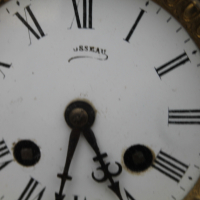 Френски настолен мраморен часовник , снимка 5 - Антикварни и старинни предмети - 44716447