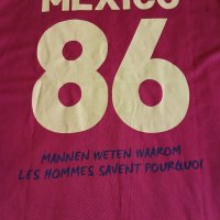 Футболна тениска Мексико 86, снимка 5 - Фен артикули - 42260603