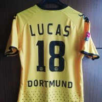 Borussia Dortmund Lucas #18 Kappa футболна тениска фланелка размер М Борусия Дортмунд , снимка 1 - Тениски - 41669703