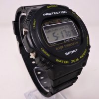 Мъжки часовник електронен SPORT, неизползван, с нова батерия, снимка 1 - Мъжки - 44756014