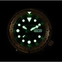 San Martin Tunа-Автоматичен бронзов часовник ,Японски Механизъм NH36А,сапфир,300 м водоустойчив, снимка 4 - Мъжки - 40483951
