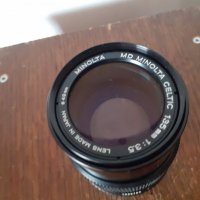 MINOLTA MD CELTIC 135mm 1:3.5 49mm TELEPHOTO LENS, снимка 4 - Обективи и филтри - 39455174