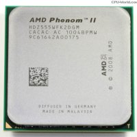 десктоп процесор phenom ii x2 555 black edition , снимка 1 - Процесори - 41523214