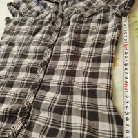 Дамски черни панталонки р-р 27, 26+подарък риза S, XS, снимка 5 - Къси панталони и бермуди - 40973077
