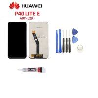 Нов LCD Дисплей за Huawei P40 Lite E ART-L29 Y7P 2020 + тъч скрийн / Черен / Оригинал, снимка 1 - Резервни части за телефони - 34412464
