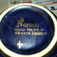 neofitou-hand made 24k gold-made in greece 4бр чашки за кафе 0206231626, снимка 13 - Колекции - 40917512