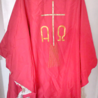 Стара пелерина- одежда (рицарска,църковна) ВАТИКАНА, снимка 5 - Антикварни и старинни предмети - 36309547