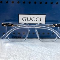 Gucci диоптрични рамки.прозрачни слънчеви,очила за компютър, снимка 8 - Слънчеви и диоптрични очила - 41787707