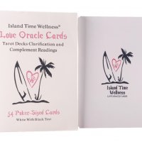 Любовен оракул,54 карти: Island Wellness Love Oracle Cards в три цвята, снимка 12 - Карти за игра - 34704886