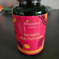 Вегански мултивитамини за жени Vegavero Без добавки-120 капсули , снимка 8 - Хранителни добавки - 41566278