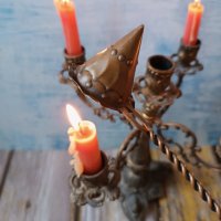 Гасители на свещи, меден и месингов, , снимка 2 - Антикварни и старинни предмети - 42185461