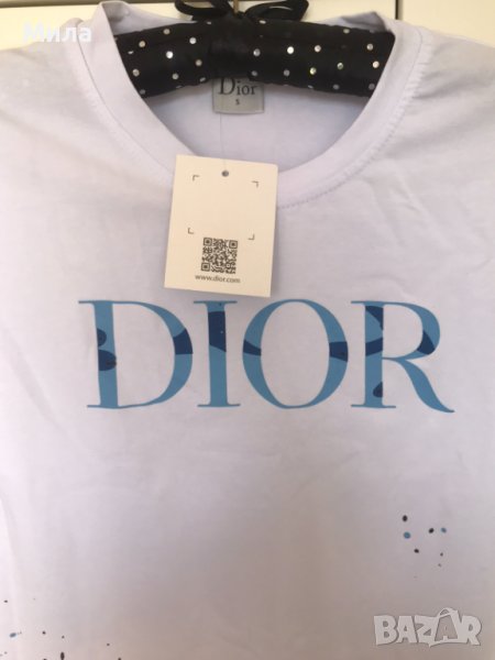 Стилна тениска оригинал Dior, снимка 1