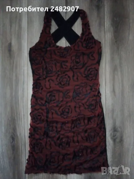 Ефектна дамска рокля, снимка 1