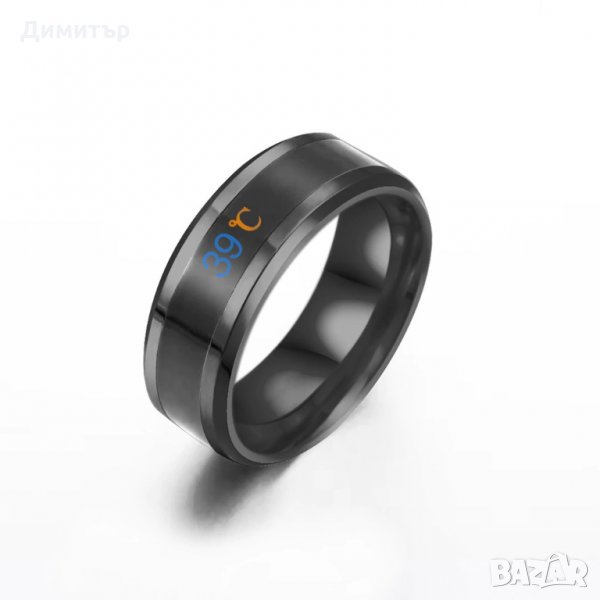 Луксозен Пръстен термометър нови, снимка 1