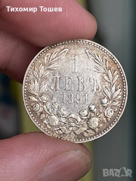 1 лев 1891, снимка 1