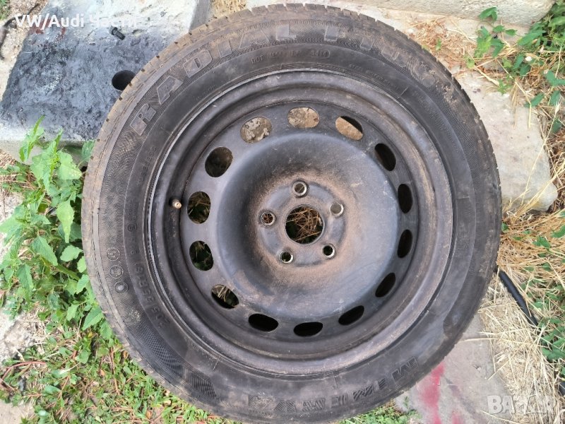Джанта с гума за Ауди А4 Б6 Б7 5х112 16 цола, снимка 1