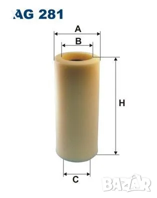 AG281 FILTRON Въздушен филтър PEUGEOT 205 PEUGEOT 309 / CITROEN Visa  1983-1998 OE EL3268, снимка 1